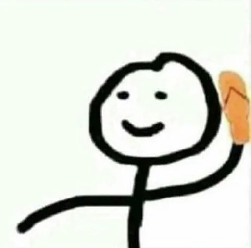 Стикер из набора MEME...K для Телеграм: Статические 💋