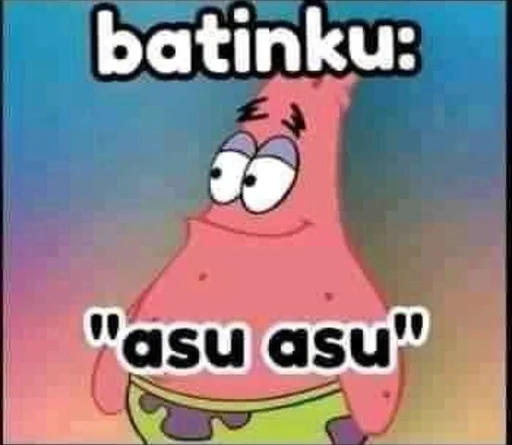 Стикер из набора MEME...K для Телеграм: Статические 💋