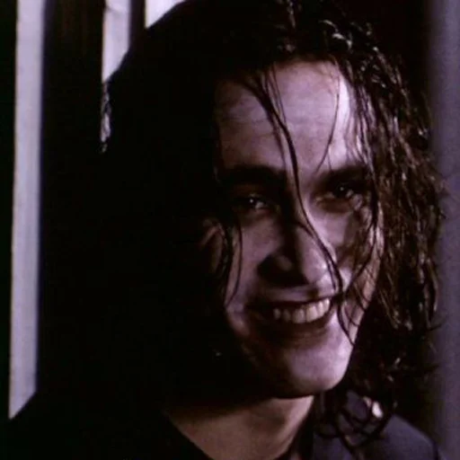 Стикер из набора The Crow 1994(by pourmecoffe) для Телеграм: Статические 😀
