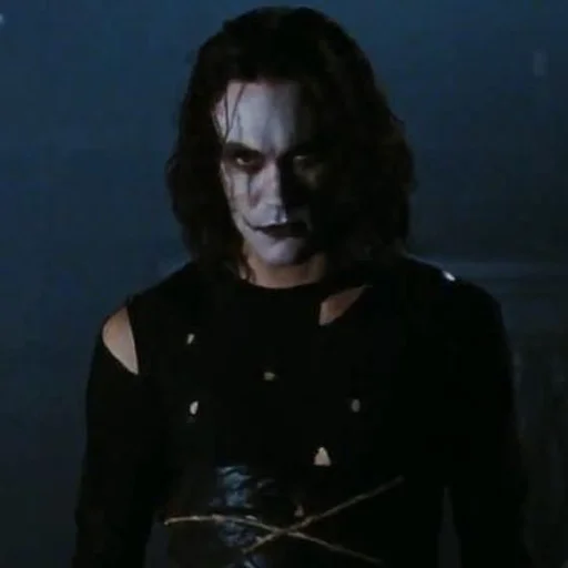 Стикер из набора The Crow 1994(by pourmecoffe) для Телеграм: Статические 😠