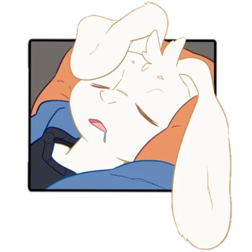 Стикер из набора I Think I Like You для Телеграм: Статические 😴