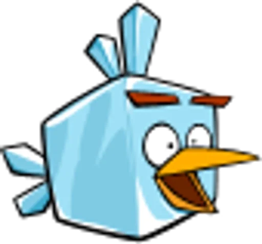 Стикер из набора Ice bird (стики by @Glistoperka) :: @fStikBot для Телеграм: Анимированные, Видео, Статические 🤯