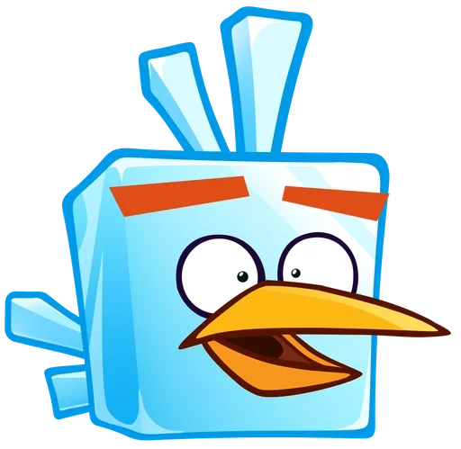 Стикер из набора Ice bird (стики by @Glistoperka) :: @fStikBot для Телеграм: Анимированные, Видео, Статические 😨