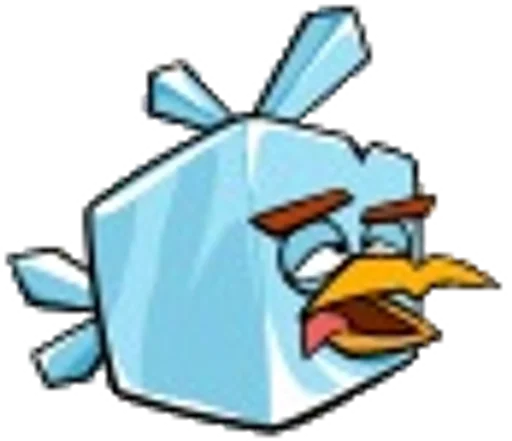 Стикер из набора Ice bird (стики by @Glistoperka) :: @fStikBot для Телеграм: Анимированные, Видео, Статические 🤕