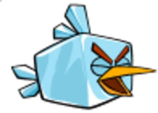 Стикер из набора Ice bird (стики by @Glistoperka) :: @fStikBot для Телеграм: Анимированные, Видео, Статические 🧊