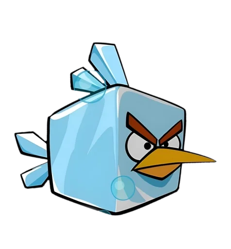 Стикер из набора Ice bird (стики by @Glistoperka) :: @fStikBot для Телеграм: Анимированные, Видео, Статические 🫧