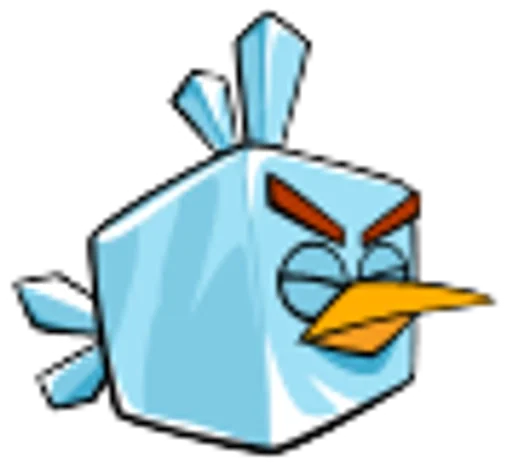 Стикер из набора Ice bird (стики by @Glistoperka) :: @fStikBot для Телеграм: Анимированные, Видео, Статические 😴