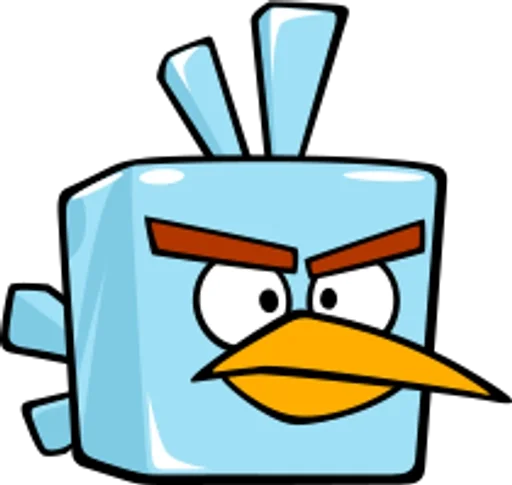 Стикер из набора Ice bird (стики by @Glistoperka) :: @fStikBot для Телеграм: Анимированные, Видео, Статические 🧐