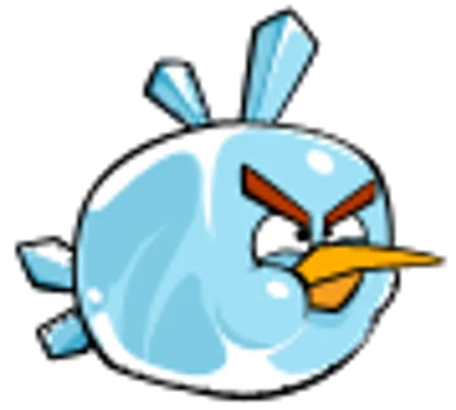 Стикер из набора Ice bird (стики by @Glistoperka) :: @fStikBot для Телеграм: Анимированные, Видео, Статические 🤢