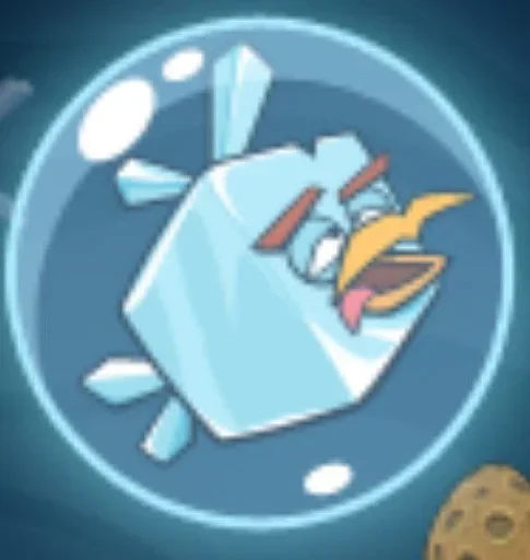 Стикер из набора Ice bird (стики by @Glistoperka) :: @fStikBot для Телеграм: Анимированные, Видео, Статические 🤕