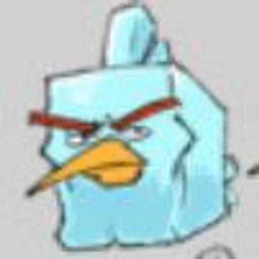Стикер из набора Ice bird (стики by @Glistoperka) :: @fStikBot для Телеграм: Анимированные, Видео, Статические 🥵
