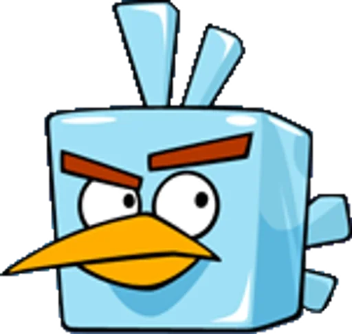 Стикер из набора Ice bird (стики by @Glistoperka) :: @fStikBot для Телеграм: Анимированные, Видео, Статические 🤨
