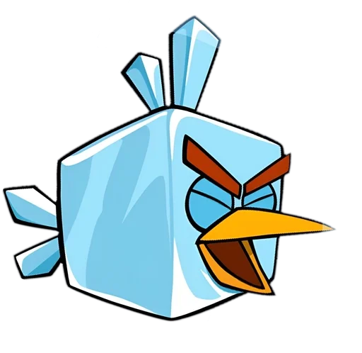 Стикер из набора Ice bird (стики by @Glistoperka) :: @fStikBot для Телеграм: Анимированные, Видео, Статические 😤