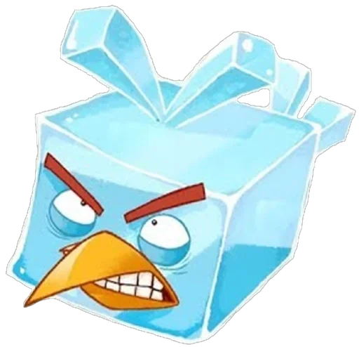 Стикер из набора Ice bird (стики by @Glistoperka) :: @fStikBot для Телеграм: Анимированные, Видео, Статические 😤