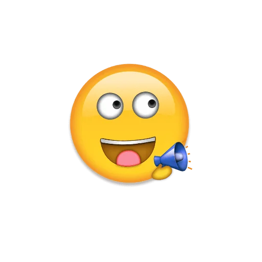 Стикер из набора Meme with emojis для Телеграм: Статические 📣