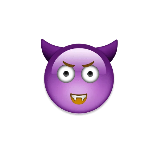 Стикер из набора Meme with emojis для Телеграм: Статические 😈