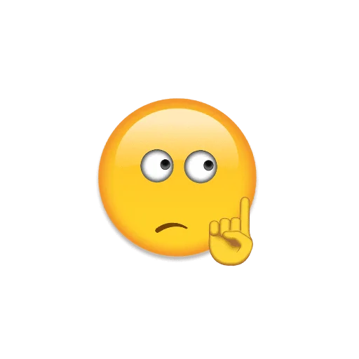 Стикер из набора Meme with emojis для Телеграм: Статические ☝