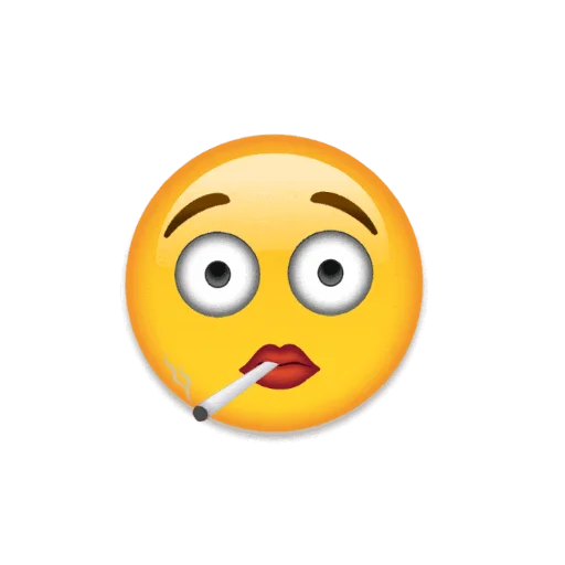 Стикер из набора Meme with emojis для Телеграм: Статические 🚬