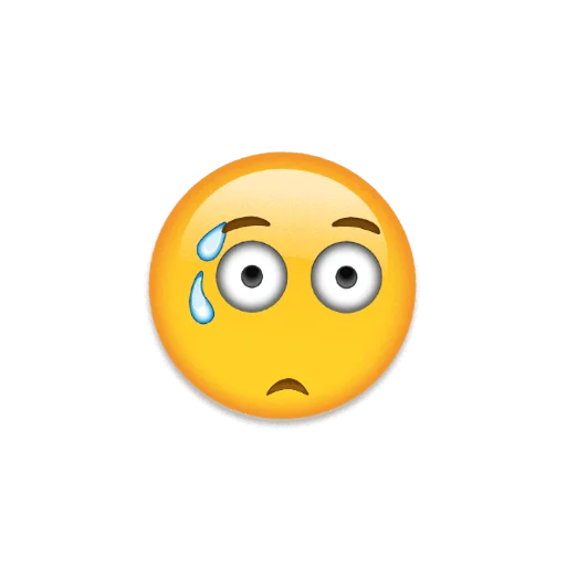 Стикер из набора Meme with emojis для Телеграм: Статические 😢