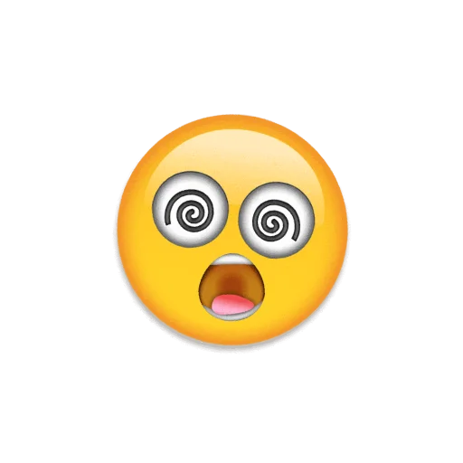Стикер из набора Meme with emojis для Телеграм: Статические 😵‍💫