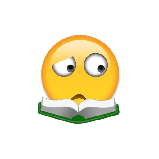 Стикер из набора Meme with emojis для Телеграм: Статические 📖