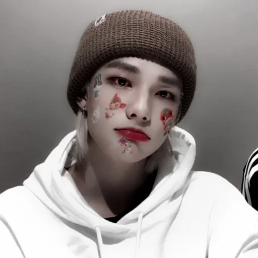 Стикер из набора hyunjin для Телеграм: Статические 🍙