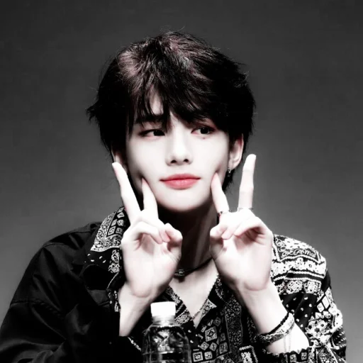 Стикер из набора hyunjin для Телеграм: Статические 🍙