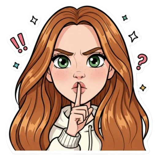 Стикер из набора Irinka @moy_yslygi для Телеграм: Статические 💡