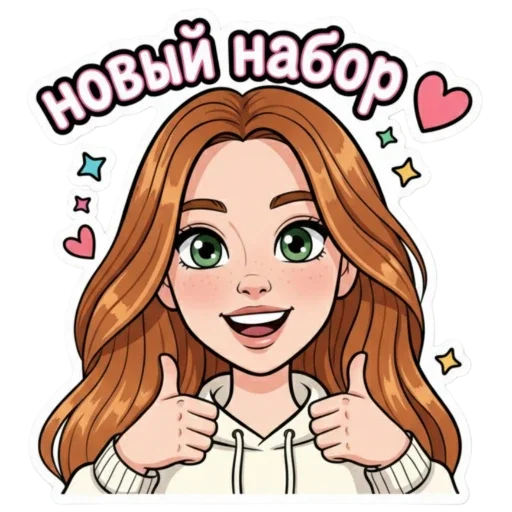 Стикер из набора Irinka @moy_yslygi для Телеграм: Статические 🆕