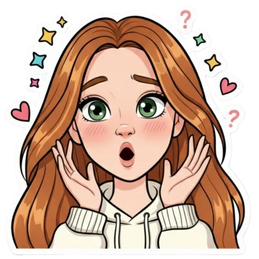 Стикер из набора Irinka @moy_yslygi для Телеграм: Статические 😳