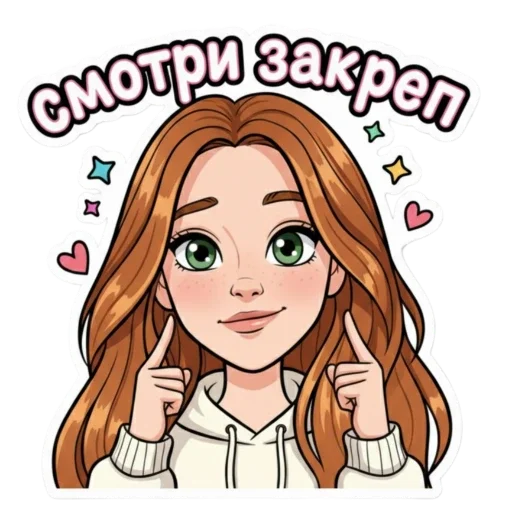 Стикер из набора Irinka @moy_yslygi для Телеграм: Статические 📌