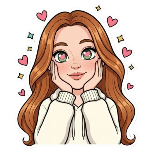 Стикер из набора Irinka @moy_yslygi для Телеграм: Статические 😍