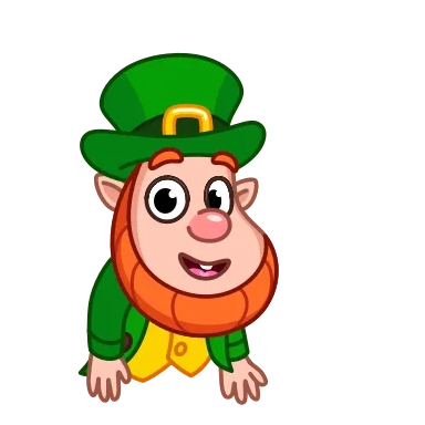 Стикерпак Leprechaun для Телеграм: Анимированные