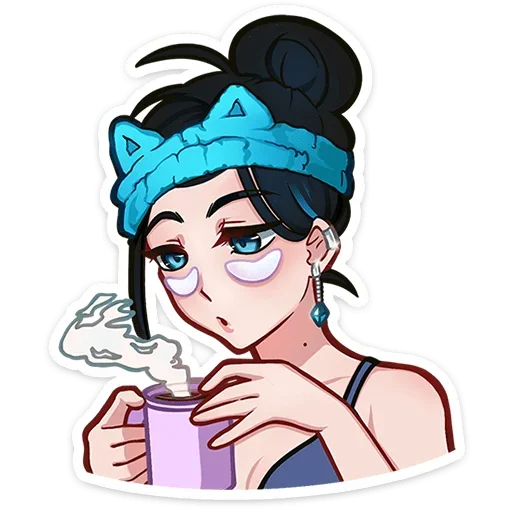 Стикер из набора Ирма | @Premium_Stikers для Телеграм: Анимированные, Статические 🥱