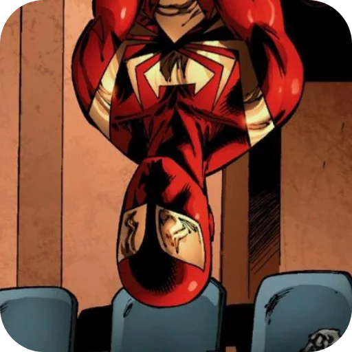 Стикер из набора Iron Spider-Man • @Earth928B для Телеграм: Статические 🙃