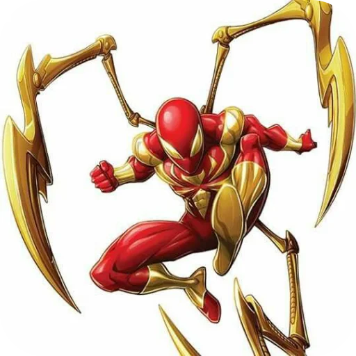 Стикер из набора Iron Spider-Man • @Earth928B для Телеграм: Статические 🐦