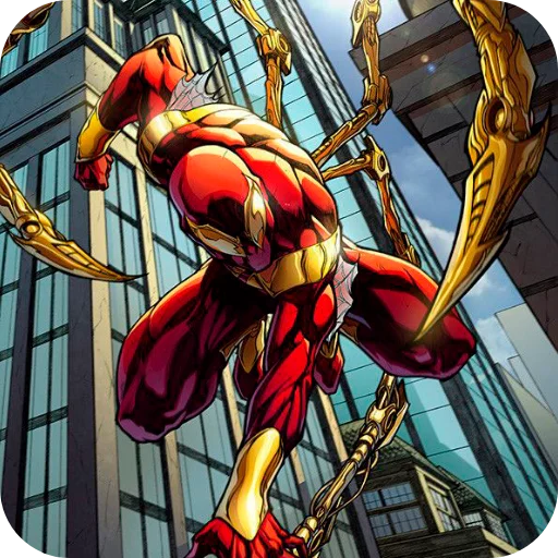 Стикер из набора Iron Spider-Man • @Earth928B для Телеграм: Статические 😡