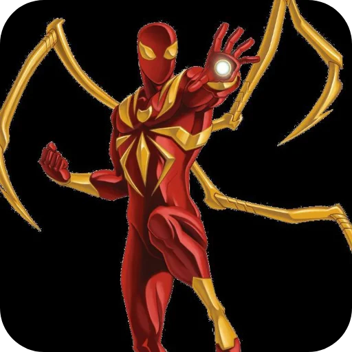 Стикер из набора Iron Spider-Man • @Earth928B для Телеграм: Статические 🤚