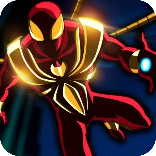 Стикер из набора Iron Spider-Man • @Earth928B для Телеграм: Статические 🔥