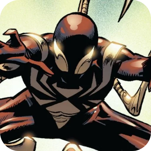 Стикер из набора Iron Spider-Man • @Earth928B для Телеграм: Статические 😠