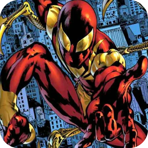 Стикер из набора Iron Spider-Man • @Earth928B для Телеграм: Статические 🤨
