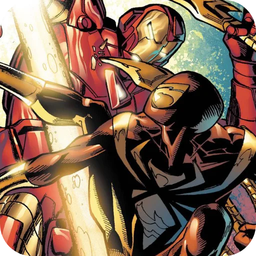 Стикер из набора Iron Spider-Man • @Earth928B для Телеграм: Статические 👥