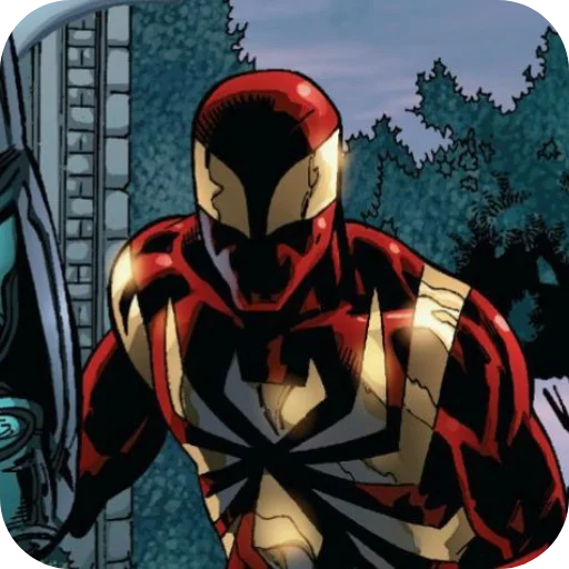 Стикер из набора Iron Spider-Man • @Earth928B для Телеграм: Статические 😕