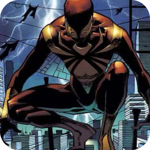 Стикер из набора Iron Spider-Man • @Earth928B для Телеграм: Статические 🙁