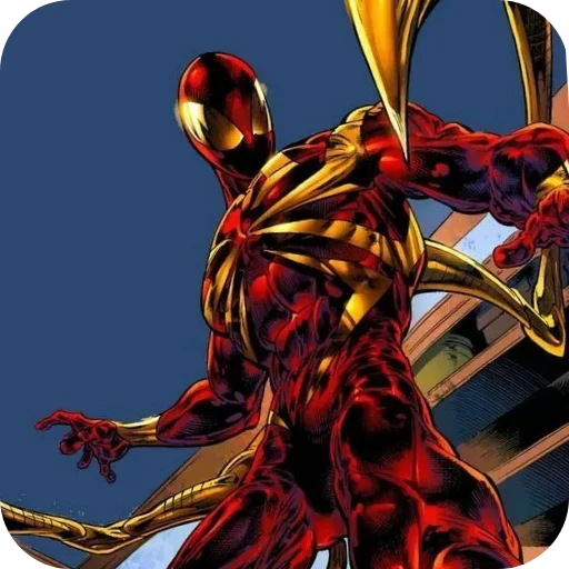 Стикер из набора Iron Spider-Man • @Earth928B для Телеграм: Статические 😒