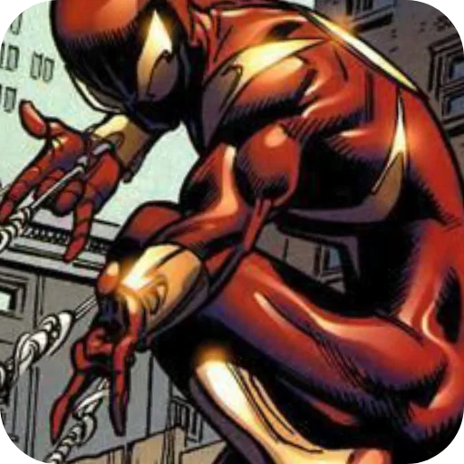 Стикер из набора Iron Spider-Man • @Earth928B для Телеграм: Статические 🔥