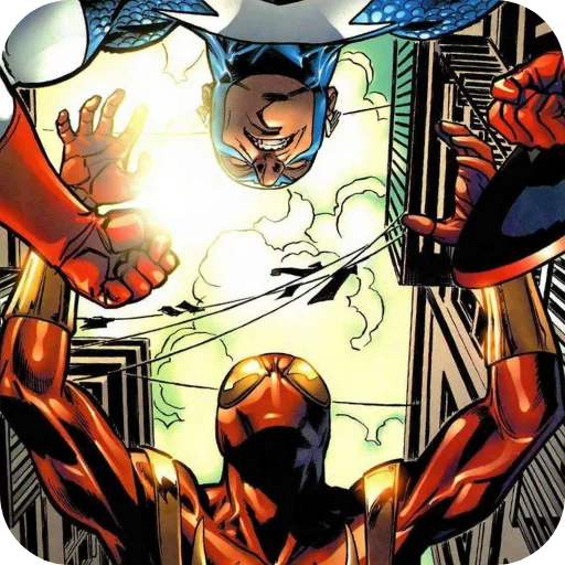 Стикер из набора Iron Spider-Man • @Earth928B для Телеграм: Статические 👥