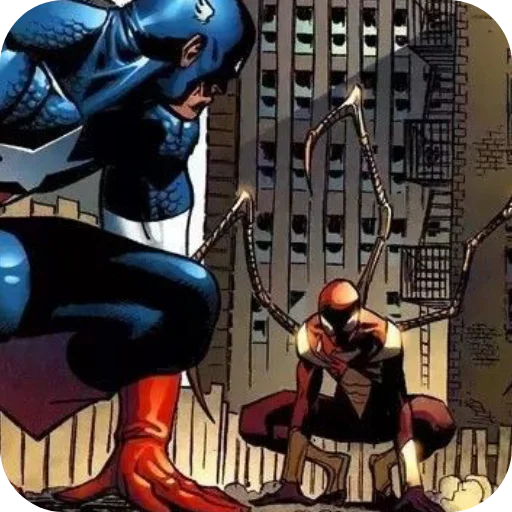 Стикер из набора Iron Spider-Man • @Earth928B для Телеграм: Статические 👥