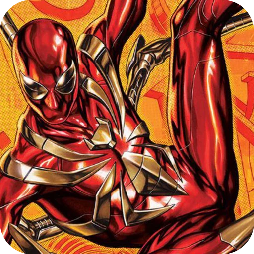 Стикер из набора Iron Spider-Man • @Earth928B для Телеграм: Статические ☀