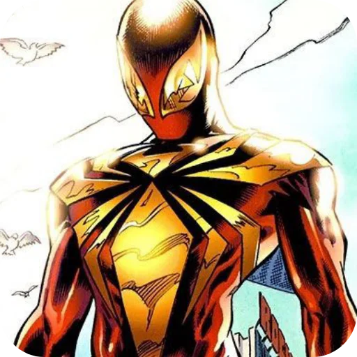 Стикер из набора Iron Spider-Man • @Earth928B для Телеграм: Статические 😒
